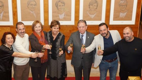 Brindis navide�o de los alcaldes asturianos