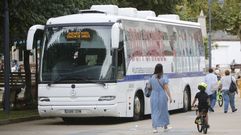 Unidad movil, en una visita anterior a Carballo 