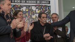 <span lang= gl >Xos Vizoso, que faleceu o pasado mes de febreiro, fora homenaxeado pouco antes no Da Ilustracin de Galicia</span>