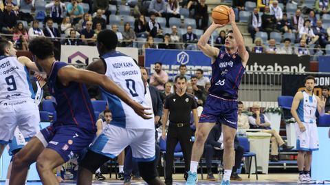 Partido de la primera vuelta entre el Gipuzkoa y el Obradoiro.