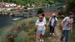 Un recorrido por el Camino de Invierno en el entorno de la localida de Belesar, entre Chantada y O Savi�ao