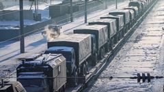 El Ministerio de Defensa ruso difundi� im�genes del transporte de veh�culos militares a Bielorrusia.