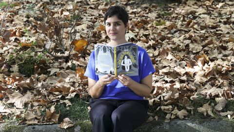 Nuria Daz, la semana pasada en Santiago