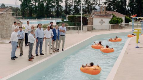 Aspecto del aquapark de Monterrei tras su ampliaci�n.