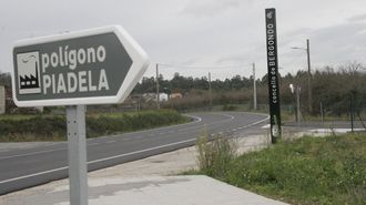 Imagen de archivo de la entrada del pol�gono de Piadela