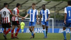 Mujaid jug� los 90 minutos a pesar de jugar el d�a antes con el primer equipo en Primera Divisi�n