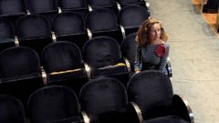 La concejala del PP de Pontevedra Silvia Junco, en el Teatro Principal de la ciudad