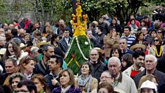 Cientos de personas participan en la fiesta