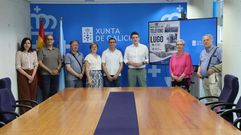 Presentaci�n de la exposici�n sobre la historia de la telefon�a en Lugo