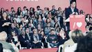 Pedro S�nchez interviene ante algunos candidatos municipales como Wenceslao L�pez, Mariv� Monteser�n, �ngel Garc�a o Sandra Cuesta