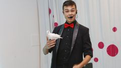 Dani Polo act�a en Ponte Vella