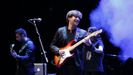 El guitarrista Daniel Minimalia, durante un concierto en Ourense