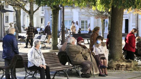 El parque presentaba un aspecto mucho m�s concurrido de lo habitual