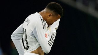 Kylian Mbapp&eacute;, durante el &uacute;ltimo partido contra el Betis