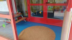 Interior de una de las estancias renovada de la escuela infantil
