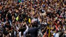 El presidente interino Guaid� logr� que cientos de miles de venezolanos salieran a las calles en todo el pa�s para mostrar su rechazo al Gobierno de Maduro. 