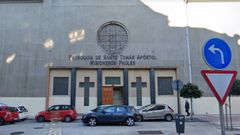 Imagen del exteriror de la iglesia de Santo Tom�s, en Monte Alto
