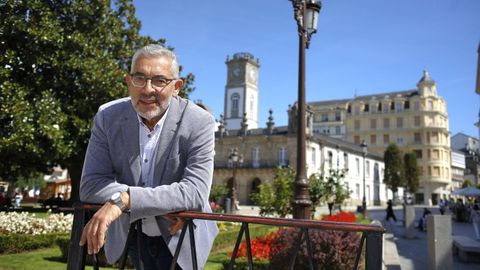 Miguel Fernndez di estar especialmente orgulloso de como loce a cidade: Limpa e coidada.
