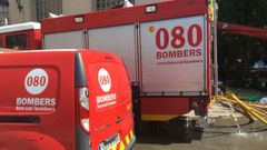 Veh�culos de los Bomberos de la Generalitat, en una imagen de archivo.