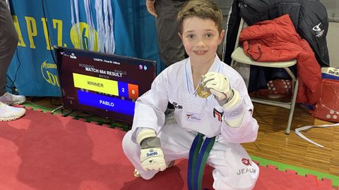 Pablo Pouso se hizo con la medalla de oro.