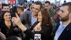 La visita de Pedro S�nchez a Ourense, en im�genes
