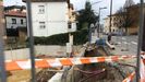 Estado de las obras en el camino de la Tejerona