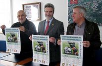 Juan Rodr�guez, Severino Rodr�guez y Jos� Luis Cachaldora, ayer, en la presentaci�n del campeonato