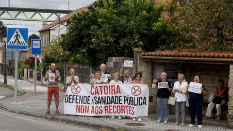 Protesta do colectivo o pasado mes de xullo.