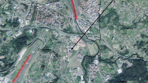 Vista a�rea de la zona de localizaci�n del proyecto.