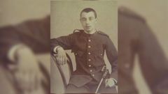 Anselmo Antonio Manuel Vilar Garc�a, farero lucense de Torre del Mar, en su juventud