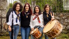 Silvia Castro, Celi Blanco, Noa Carrera e Ux�a Lamas