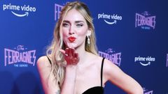 Chiara Ferragni en la presentacin de su docurreality en el 2021