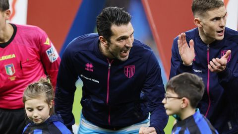 Gianluigi Buffon.Gianluigi Buffon con el Parma