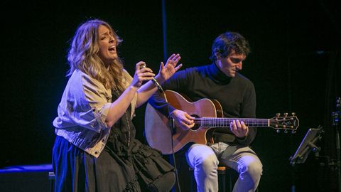 Sonia Lebedinsky y Xiao Berlai actuaron durante la gala.