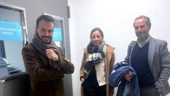 Daniel S�nchez se re�ne con �ngeles Fern�ndez-Ahuja y �ngel Benavente.