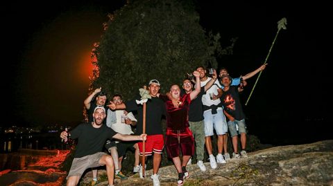 Celebracin del San Juan en Palmeira