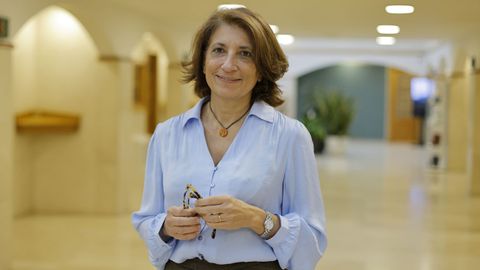 Isabel Tamarit Berl�n, directora de Pompas F�nebres en A Coru�a