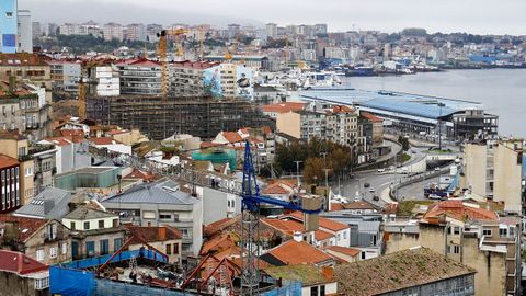 Imagen de archivo de vivienda en el barrio del Cura en la ciudad de Vigo