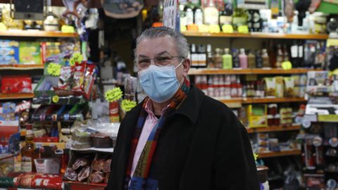 Toni Dosantos, propietario de un establecimiento en Feces de Abaixo