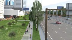 Recreaci�n de c�mo quedar� Alfonso Molina tras las obras