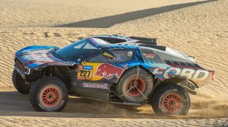 Nani Roma, en el Ford Raptor durante la edicin 2025 del Rali Dakar