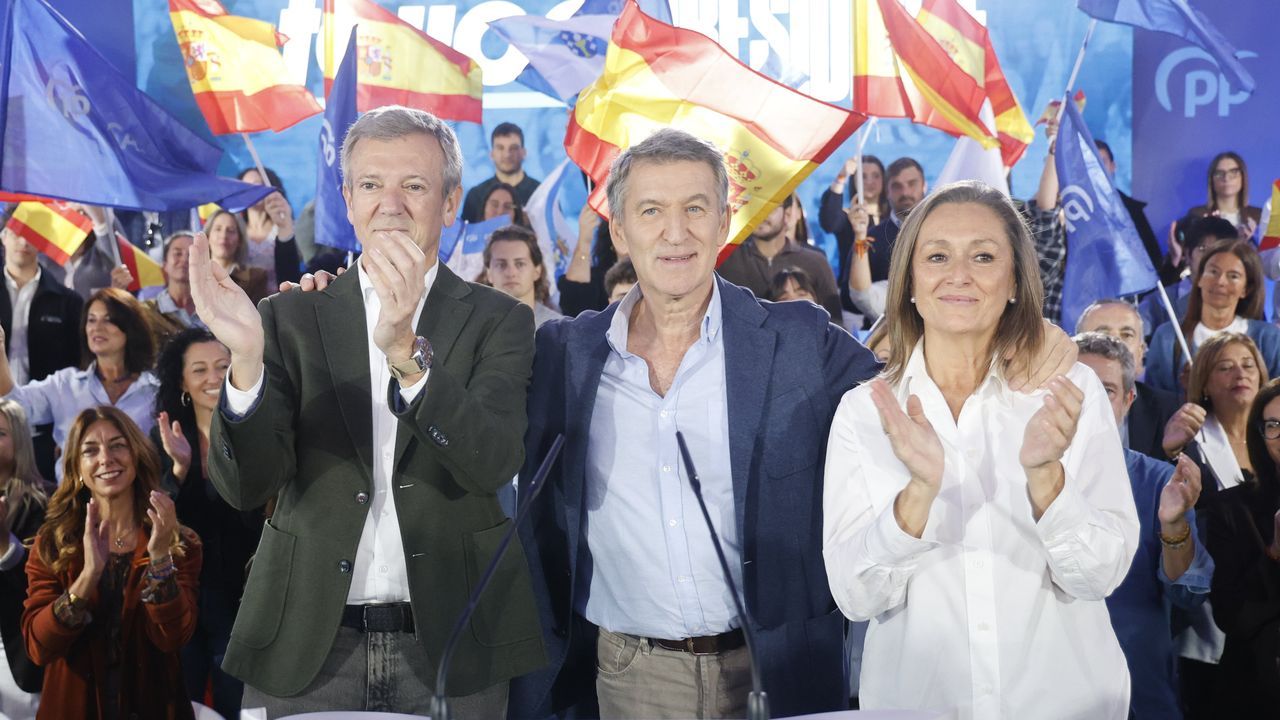 Feijoo promete hacer historia en Vigo desde La Moncloa