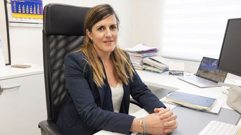 Cecilia Tranc�n, directora general de Caolines de Vimianzo, Cavisa