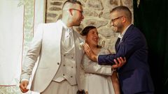 El teniente alcalde de Mazaricos, Jorge Villar, es el encargado de oficiar gran parte de las bodas civiles en este municipio