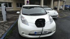 Los dos veh�culos el�ctricos