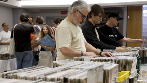 Mercado de Discos do Noroeste en el hotel Hesperia