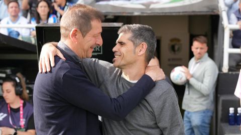 Ramis e Hidalgo se saludan en El Plant�o