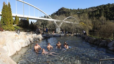 Las termas reabrieron en febrero.