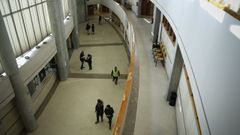 El edificio principal de los juzgados de Santiago, en una imagen de archivo