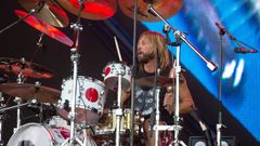 Taylor Hawkins en una imagen del a�o 2018 durante el Rock im Park' festival de Nuremberg